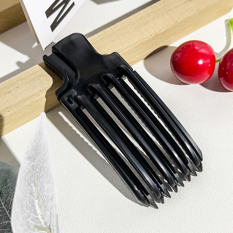 Qirui plastikust juukseju juurtele stiilklips – universaalne, geomeetriline kuju, stantsimise tehnoloogia