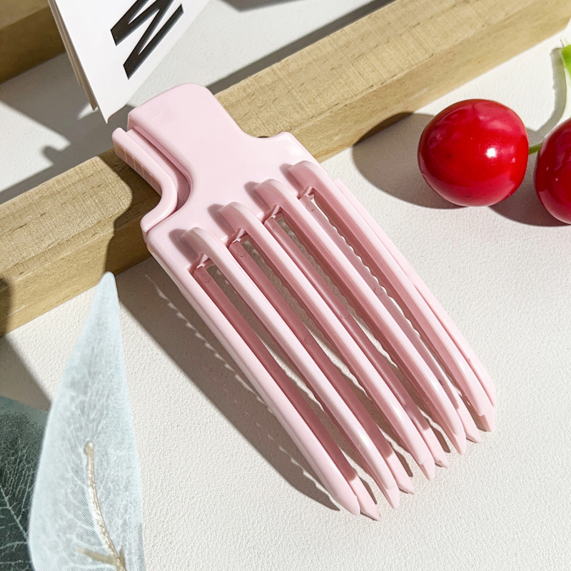 Qirui plastikust juukseju juurtele stiilklips – universaalne, geomeetriline kuju, stantsimise tehnoloogia