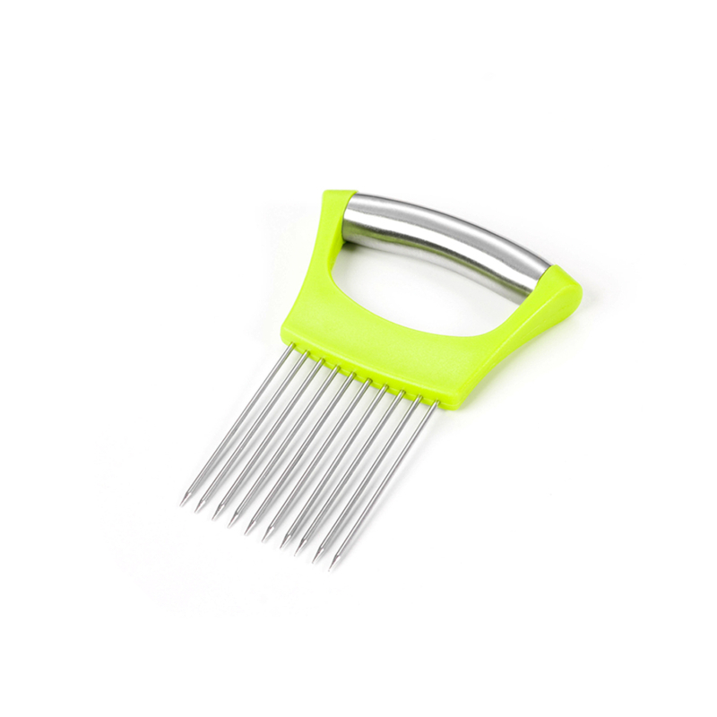 Αξεσουάρ κοπής κρεμμυδιού και λαχανικών από ανοξείδωτο ατσάλι 304 με προστασία χεριού από κοψίματα