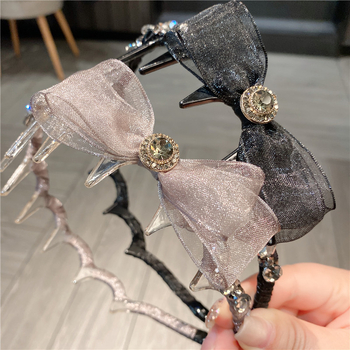 Fejtartó hálós anyagból, gyémántdíszítésű, hercegnő-stílusú, nőknek, tavasz 2025