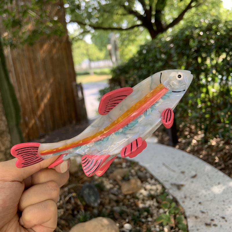 Hajcsat Cartoon grip – Kézzel készült (Anyag: ecetsav; Márka: Ah Zhuoxi; Eredet: Yiwu)