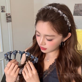 Hajpánt textil alapanyagból – kézzel készült, Niantang Jewelry, 2025 tavasz