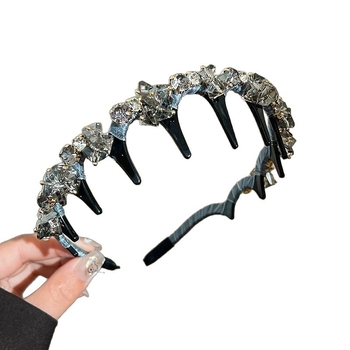 Hajpánt textil alapanyagból – kézzel készült, Niantang Jewelry, 2025 tavasz