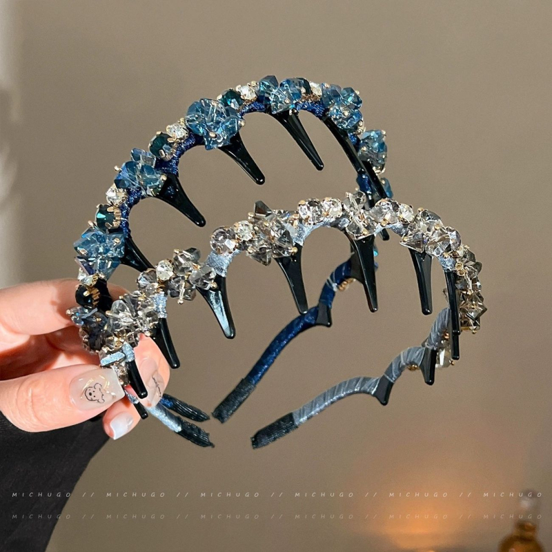 Hajpánt textil alapanyagból – kézzel készült, Niantang Jewelry, 2025 tavasz