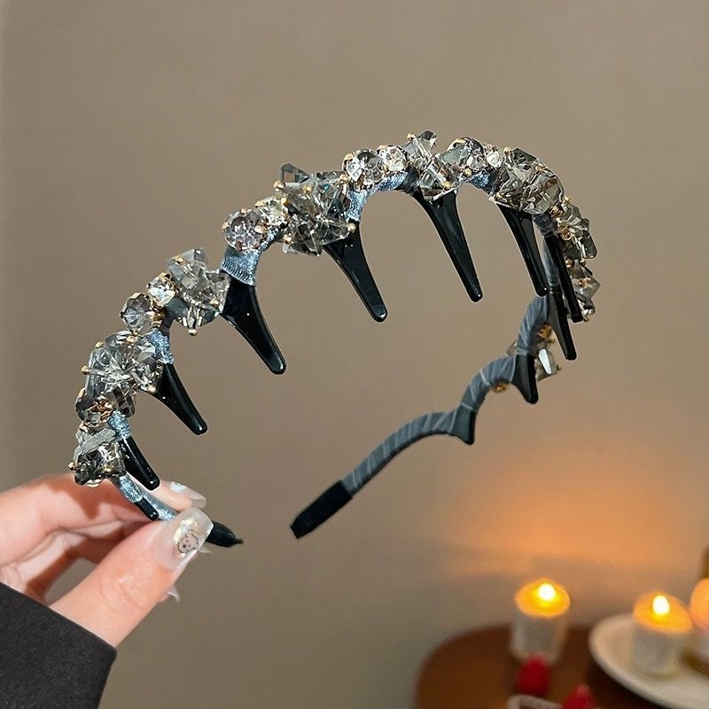 Hajpánt textil alapanyagból – kézzel készült, Niantang Jewelry, 2025 tavasz