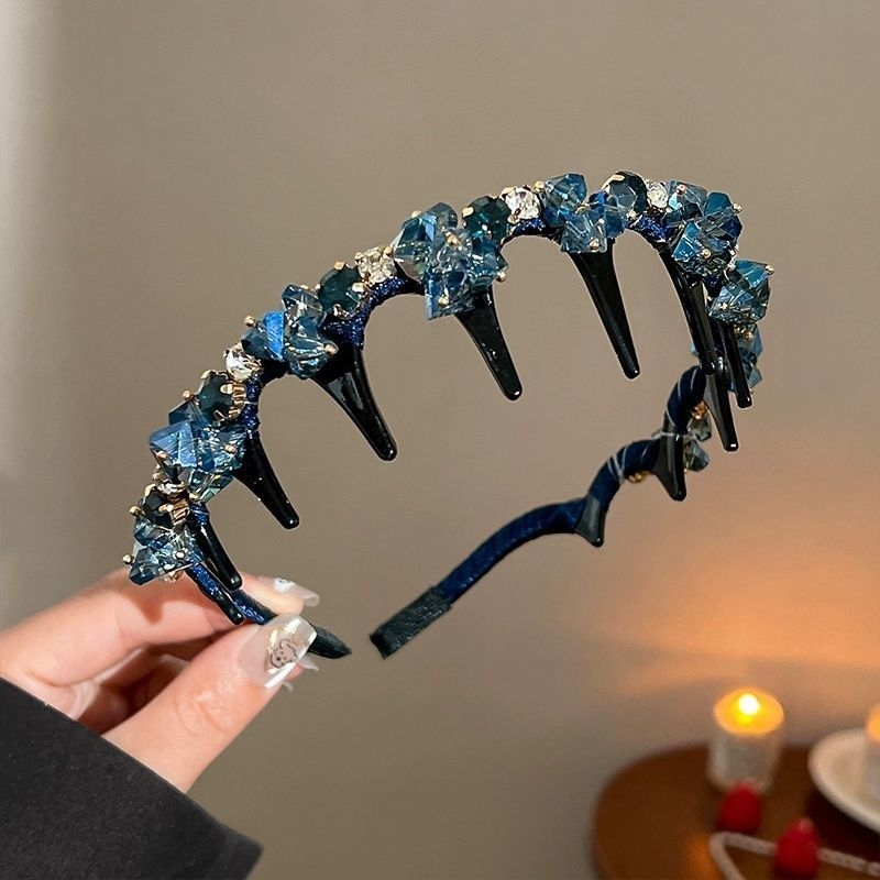 Hajpánt textil alapanyagból – kézzel készült, Niantang Jewelry, 2025 tavasz