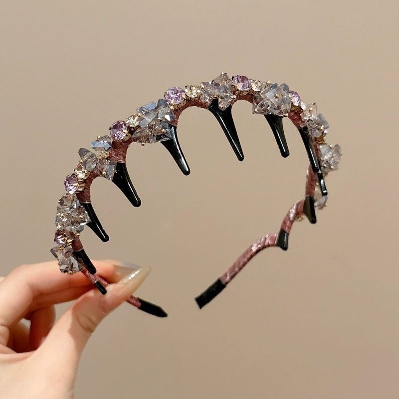 Hajpánt textil alapanyagból – kézzel készült, Niantang Jewelry, 2025 tavasz