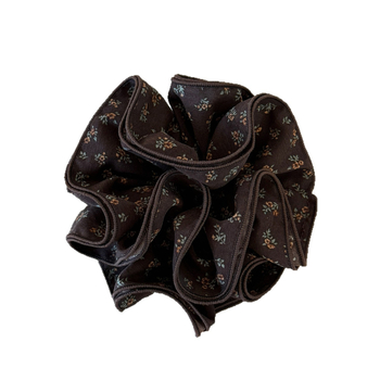 Négy rétegű virágos csipkés hajgumi – kézzel készített, koreai stílus, magas elasztikusság