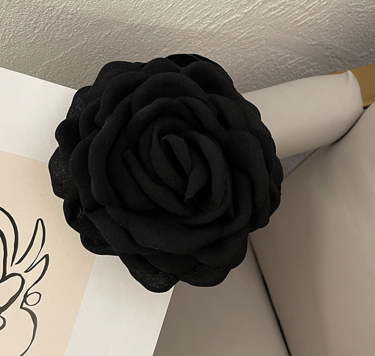 Női hajcsipesz Shark Clip, textil anyagból, kézzel készített, koreai stílusú fejfedő