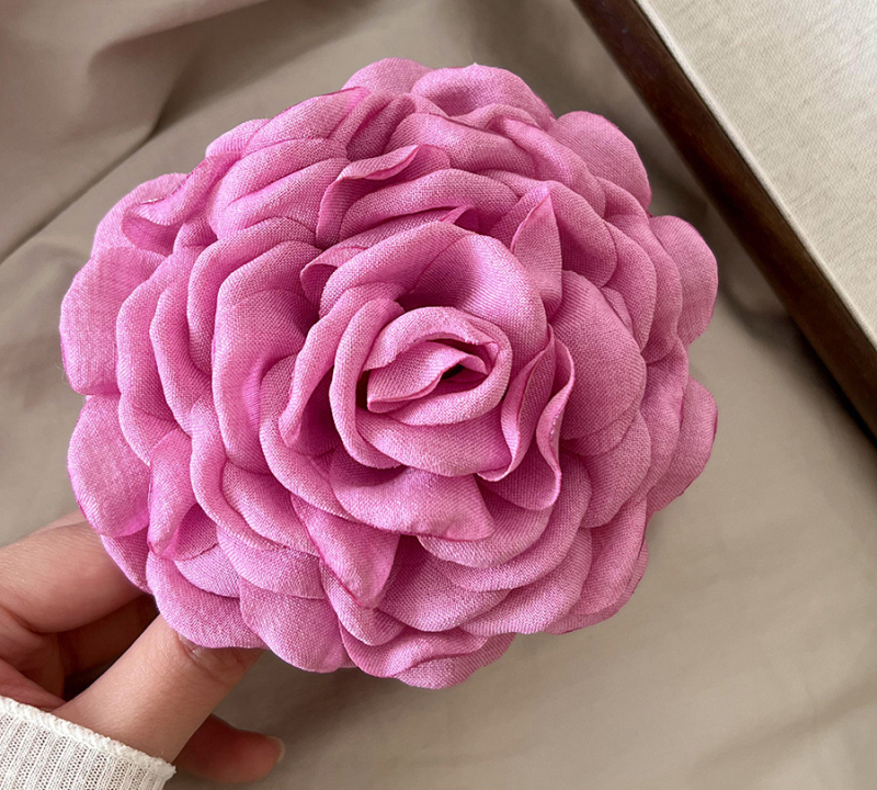 Női hajcsipesz Shark Clip, textil anyagból, kézzel készített, koreai stílusú fejfedő