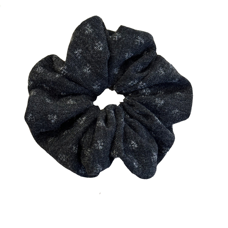 Gumica za kosu u korejskom stilu, mali cvjetni pleteni scrunchie, ručna izrada, visoka elastičnost