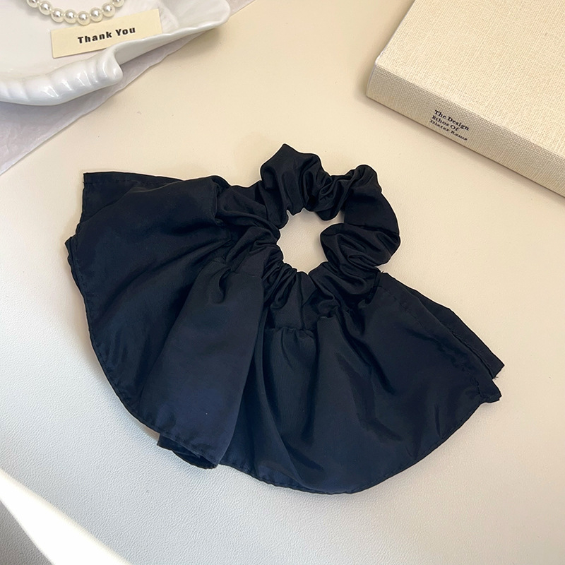 Elastic pentru coadă de cal, din material textil, lucrat manual, toamnă 2024, stil japonez-coreean, proaspăt și dulce.