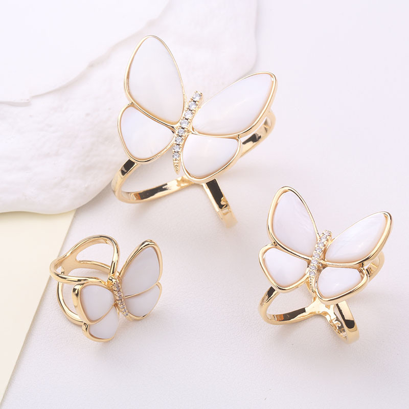 Шалова закопчалка с черупков дизайн във форма на пеперуда, електроплакирана, елегантен аксесоар за жени с изкуствени камъни