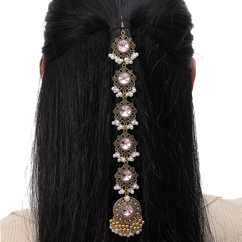 Peakaela kett sulamist koos sissepeidetud kividega – retro sära, isiklik stiil, 2024 kevad