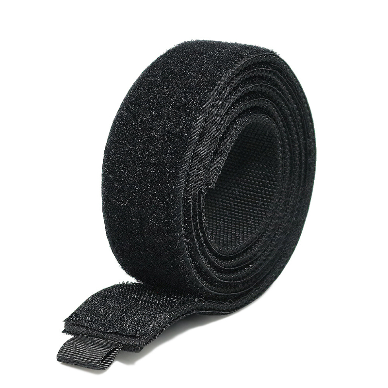 Taktički unutarnji pojas s Velcro zatvaračem, unisex, podesiv, širina 2-4 cm, tkanom kopčom, ručno pleteni završetak