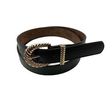 Unisex retro pojas s kružnom kopčom na pin, PU koža, kopča od legure