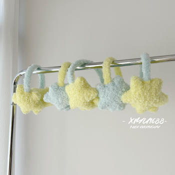 Korejskog stila slatke zvjezdice ušne slušalice-tip za žene, pliš, zimska toplina