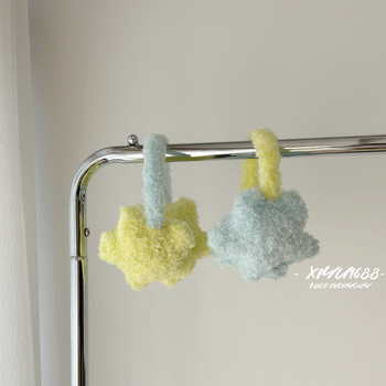 Korejskog stila slatke zvjezdice ušne slušalice-tip za žene, pliš, zimska toplina