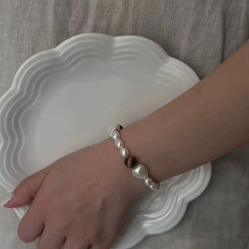 Rézötvözetből készült nyaklánc tigriszem gyöngyökkel, geometriai forma, gravírozott medál, gyöngysor lánc, nőknek, középkori retro stílus