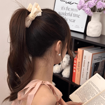 Κλιπ μαλλιών με φιόγκο για κότσο - Χειροποίητο Twist Clip, ύφασμα, εργαλείο updo για γυναίκες