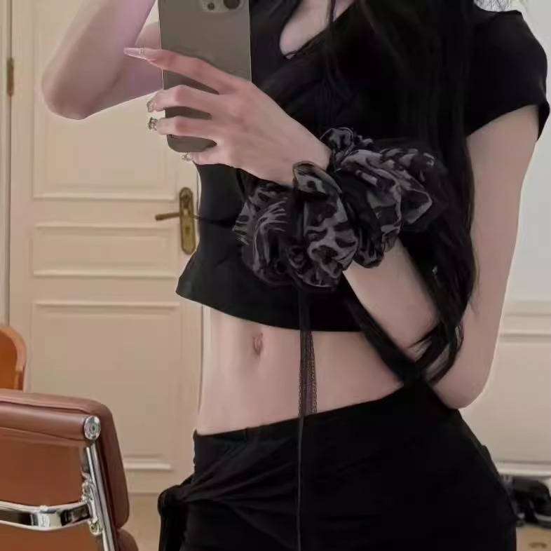 Puuvillane juuksepael, käsitöö, bränd Qimu, Korea stiilis lõdva lõikega