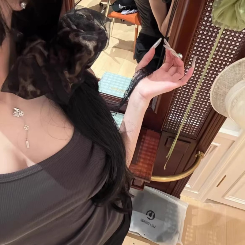 Puuvillane juuksepael, käsitöö, bränd Qimu, Korea stiilis lõdva lõikega