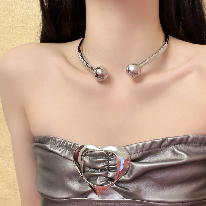 Náhrdelnik golij od legure s lancem za ključnicu, geometrijski dizajn, jednodijelni sloj, za žene