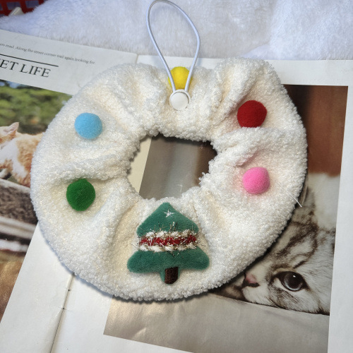 Set dodataka za kućne ljubimce: crveni božićni set za pse i mačke — ogrlica, odjeća i šalovi (Materijal: poliester; Univerzalna kompatibilnost; Za sve sezone; Podrijetlo: Hubei; IP: Neovlašteno)