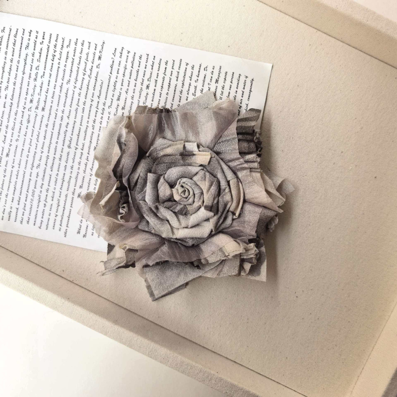 DIY ékszer kiegészítő – textil rózsa corsage, kézzel készített, Rococo stílus, művészi Vintage, márka Embroidery rhyme, 2025 tavasz