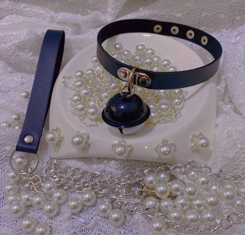 Kožni ogrlic za parove s standardnim lancem, porijeklo Lianyungang