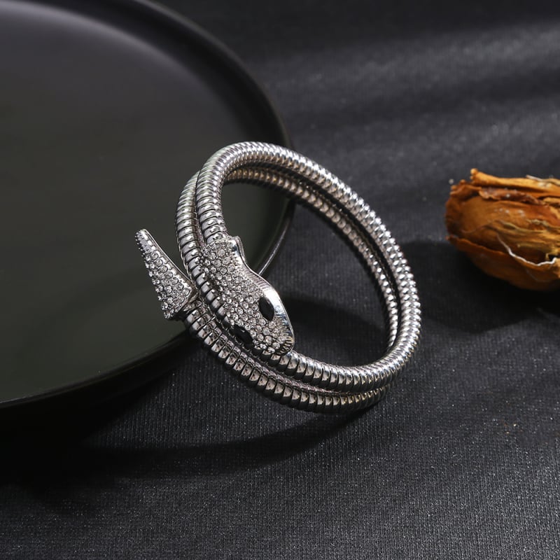 2-в-1 колие и гривна, метален пънк дизайн, медно-сплавен материал, медена висулка, 500 г, стандартна верига