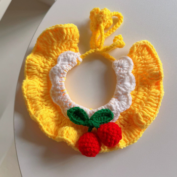 Mājdzīvnieku šalle no velūra pavediena, universāla lietošana, pavasaris un rudens, adīts aksesuārs