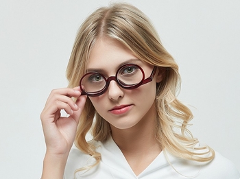 Γυαλιά ανάγνωσης, στρογγυλός σκελετός, πλήρες πλαίσιο, φακοί PC, σκελετός PC, Καλοκαίρι 2023