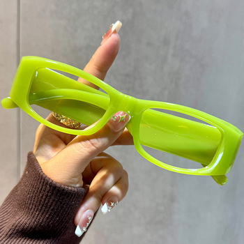 Γυαλιά ανάγνωσης, τετράγωνος πλήρης σκελετός, PC σκελετός και PC φακοί, αντι-μπλε φως, υψηλής ευκρίνειας (καλοκαίρι 2025)