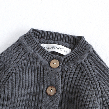 Korejskog stila bebi overál od pletene pamuka, dugi rukavi.