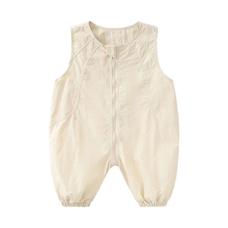 Dječji jumpsuit s karikaturnim printom, pamuk 81–90%, kratkih rukava, unisex.