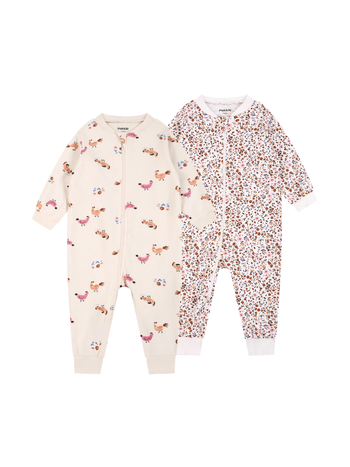 Kombinezon za bebe s dvostrukim zatvaračem, organski pamuk, dugi rukavi, bez kapuljače, za novorođenčad