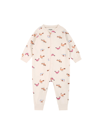 Kombinezon za bebe s dvostrukim zatvaračem, organski pamuk, dugi rukavi, bez kapuljače, za novorođenčad