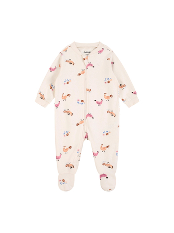 Kombinezon za bebe s dvostrukim zatvaračem, organski pamuk, dugi rukavi, bez kapuljače, za novorođenčad