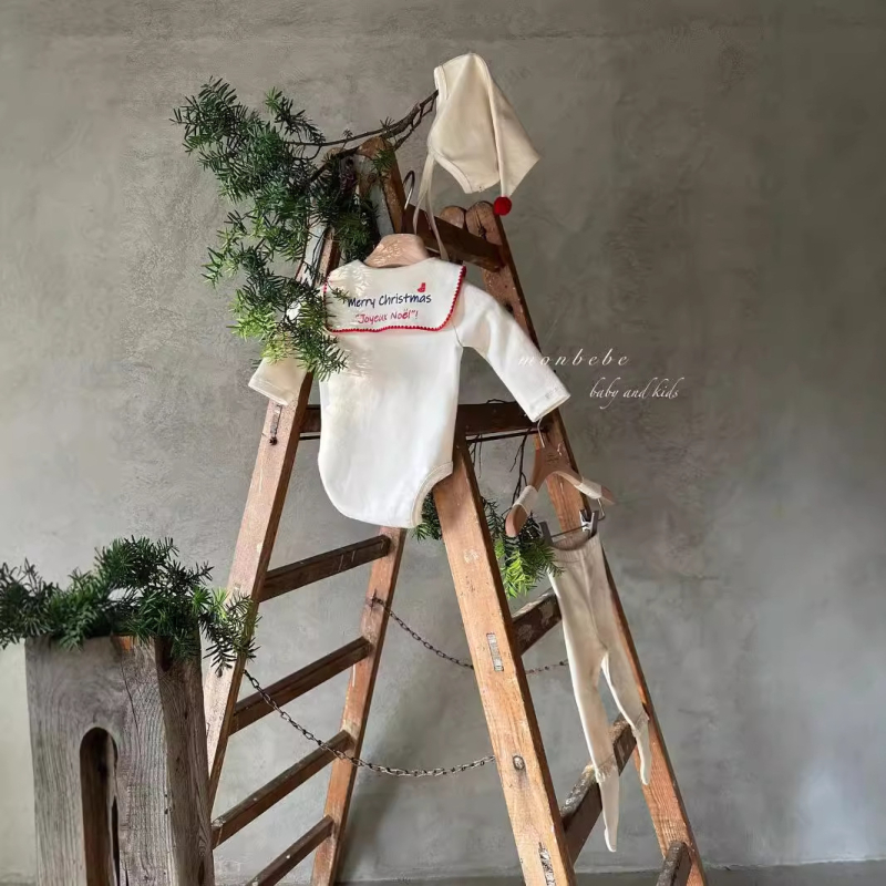 Zimski pamuk romper za bebu, debeli materijal, dugi rukavi, odvojiva kapuljača, korejski stil