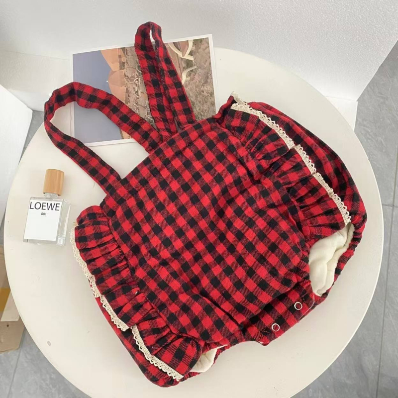 Zimski pamuk romper za bebu, debeli materijal, dugi rukavi, odvojiva kapuljača, korejski stil