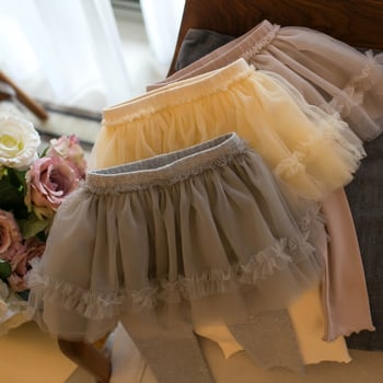 Dječje hlače culottes u K-stilu, 95% pamuk, srednje visina struka, elastični pojas, mekani dodir, jedne boje, za uzrast 1–3 godine, proljeće i jesen