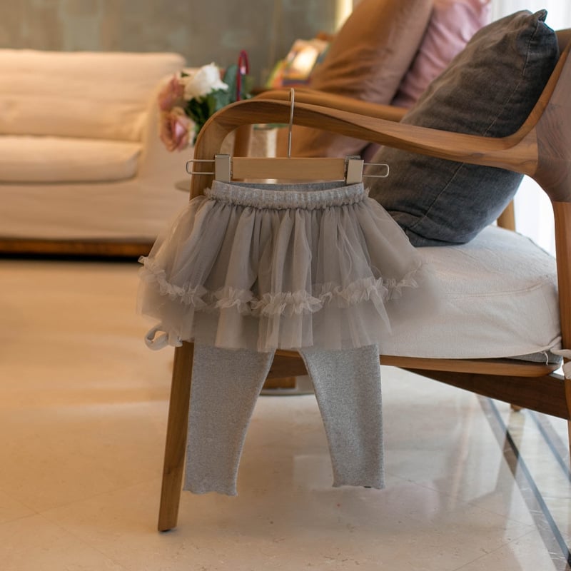 Dječje hlače culottes u K-stilu, 95% pamuk, srednje visina struka, elastični pojas, mekani dodir, jedne boje, za uzrast 1–3 godine, proljeće i jesen