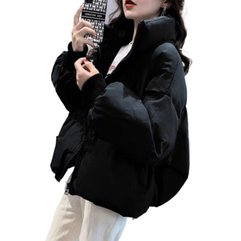 Kratka pamučna jakna s polo ovratnikom; Chenille tkanina; punilo od svile-pamuka; glavni materijal elastan; ultra kratka duljina (≤40 cm)