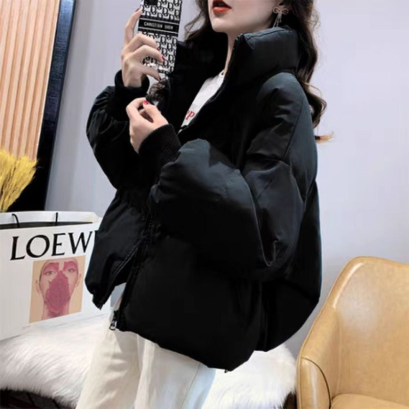 Kratka pamučna jakna s polo ovratnikom; Chenille tkanina; punilo od svile-pamuka; glavni materijal elastan; ultra kratka duljina (≤40 cm)