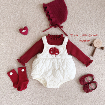 Bejbi bezrukavni kombinezon za zimu, 100% poliester, za novorođenčad 0–1 godina