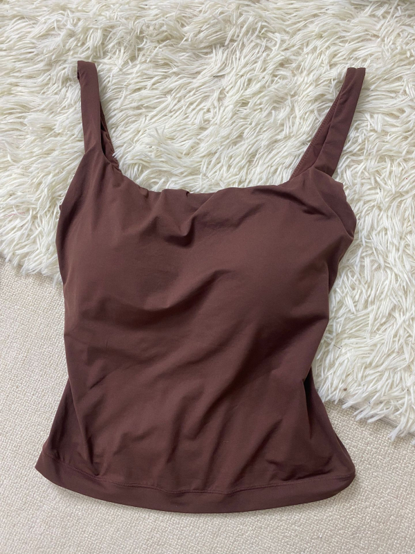 Ženski top s ramena – Sling Style, Slim Fit, Najlon, Jednobojni uzorak, Redovna duljina 50–65 cm (Ljeto 2025)