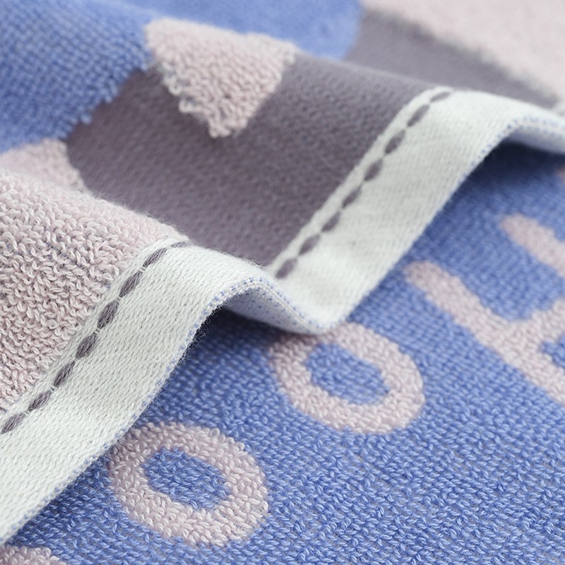 Grace Jie LiYa 241337 Ručnik za bebe i djecu od 100% pamuka, Jacquard, 32 vlakna, težine 50–80 g, bez ispuštanja vlakana, mekan i upijajući