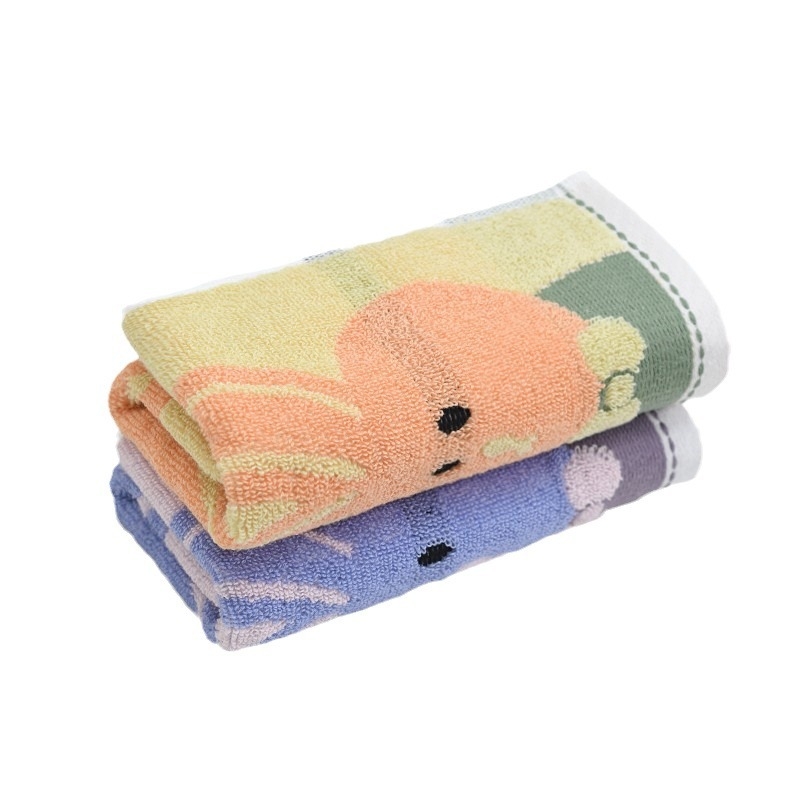 Grace Jie LiYa 241337 Ručnik za bebe i djecu od 100% pamuka, Jacquard, 32 vlakna, težine 50–80 g, bez ispuštanja vlakana, mekan i upijajući