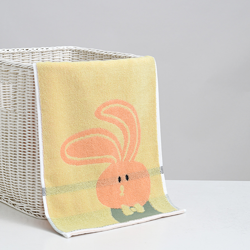 Grace Jie LiYa 241337 Ručnik za bebe i djecu od 100% pamuka, Jacquard, 32 vlakna, težine 50–80 g, bez ispuštanja vlakana, mekan i upijajući